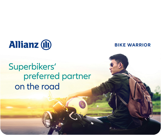 Allianz Bike Warrior Super bikers preferred partner on the road